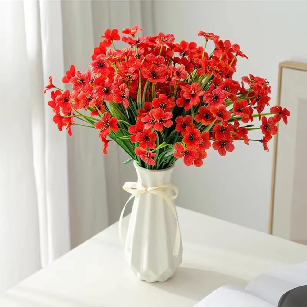 Origami Ceramic Vase with Ribbon – 7.9" Geometric Modern Home Decor